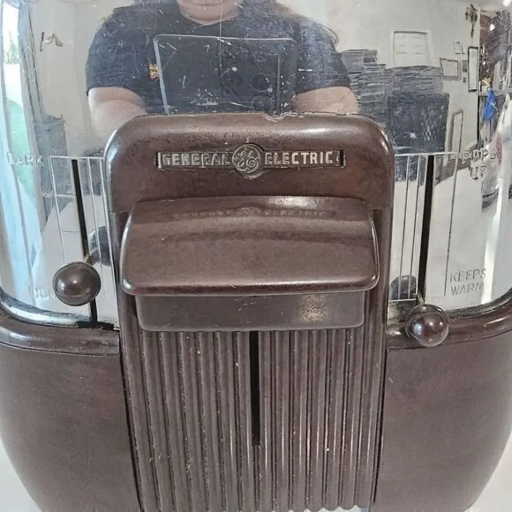 Tested Good Working‎ Condition General Electric 2 Slice Toaster Bakelite 159T77